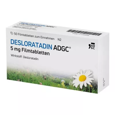 Desloratadin-ADGC 5 mg Filmtabletten, 50 St