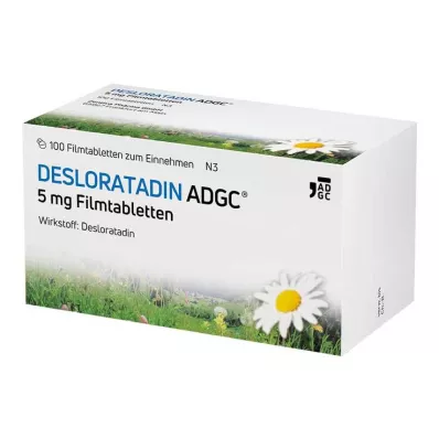 Desloratadin-ADGC 5 mg Filmtabletten, 100 St Desloratadin-ADGC 5 mg Filmtabletten, 100 St