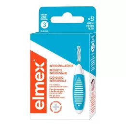 ELMEX Interdentalbürsten ISO Gr.3 0,6 mm blau, 8 St