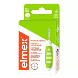 ELMEX Interdentalbürsten ISO Gr.5 0,8 mm grün, 8 St