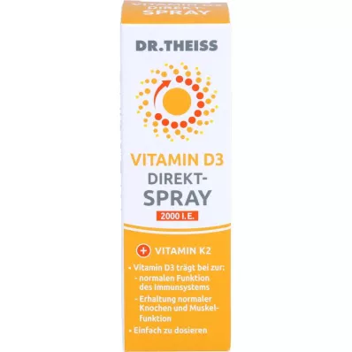DR.THEISS Vitamin D3 Direkt-Spray, 20 ml