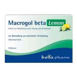 MACROGOL beta Lemon Plv.z.Her.e.Lsg.z.Einnehmen, 10 St