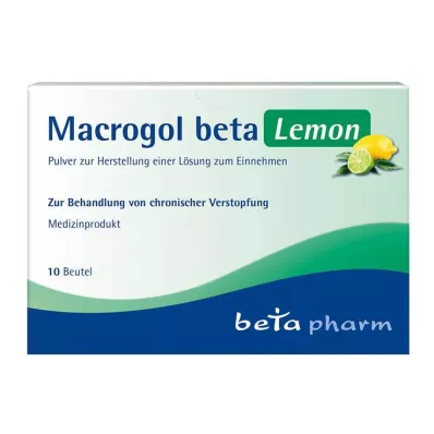 Macrogol beta Lemon Pulver , 10 St