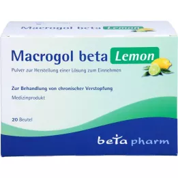 MACROGOL beta Lemon Plv.z.Her.e.Lsg.z.Einnehmen, 20 St
