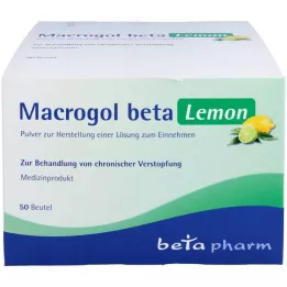 MACROGOL beta Lemon Plv.z.Her.e.Lsg.z.Einnehmen, 50 St