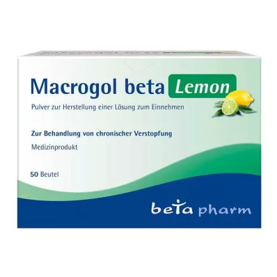 Macrogol beta Lemon Pulver , 50 St
