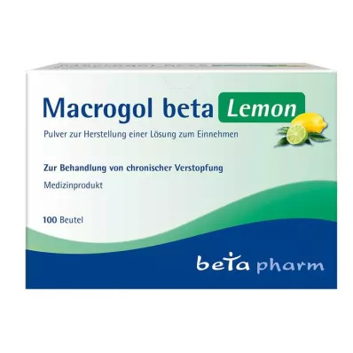Macrogol beta Lemon Pulver , 100 St