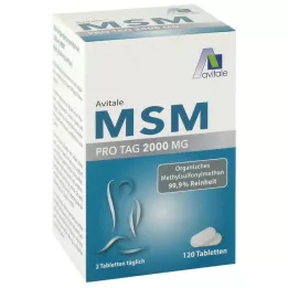 MSM 2000 mg Tabletten, 120 St