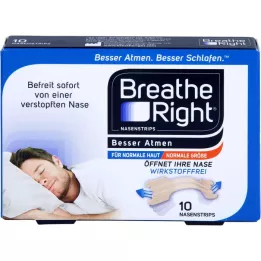BESSER Atmen Breathe Right Nasenpfl.normal beige, 10 St