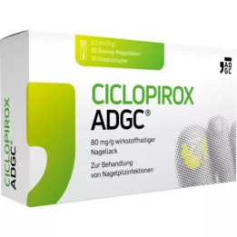 CICLOPIROX ADGC 80 mg/g wirkstoffhalt.Nagellack, 3.3 ml