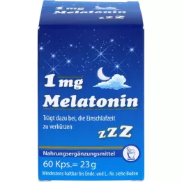 MELATONIN 1 mg Kapseln, 60 St