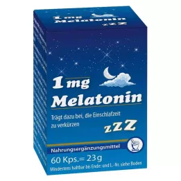MELATONIN 1 mg Kapseln, 60 St