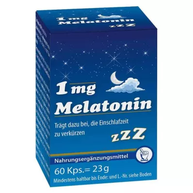Melatonin 1 mg Kapseln, 60 St