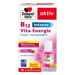 DOPPELHERZ B12 Intense Vita-Energie Trinkfl., 18 St