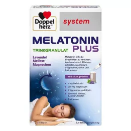 DOPPELHERZ Melatonin Plus Trinkgranulat system Btl, 30 St