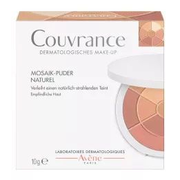 Avene Couvrance Mosaik-Puder naturel mit Schwämmchen, 10 g