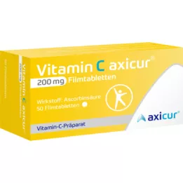 VITAMIN C AXICUR 200 mg Filmtabletten, 50 St