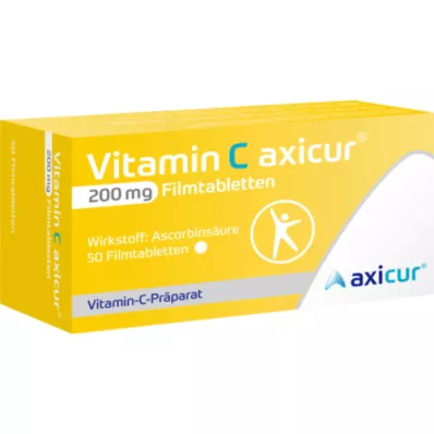 VITAMIN C AXICUR 200 mg Filmtabletten, 50 St