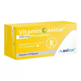 Vitamin C Axicur 200 Mg Filmtabletten (50 stk)