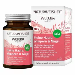 WELEDA Naturweisheit Meine Haare Wimpern&amp;Nägel Kps, 46 St