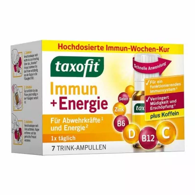 Taxofit Immun &amp; Energie Trinkampullen, 7X10 ml
