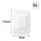 Hansaplast ULTRA SENSITIVE XL Wundverband 5x7,2 cm, 5 St