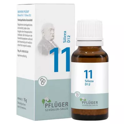 Biochemie Pflüger 11 Silicea D 12 Globuli, 15 g