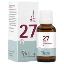 Biochemie Pflüger 27 Kalium bichromicum D 12 Globuli , 15 g