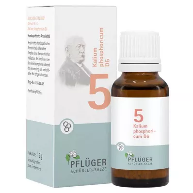 Biochemie Pflüger 5 Kalium phosphoricum D 6 Globuli , 15 g