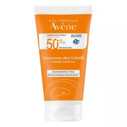 AVENE Sonnencreme SPF 50+ ohne Duftstoffe, 50 ml