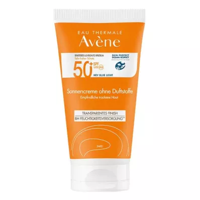 Avene Sonnencreme SPF 50 + ohne Duftstoffe, 50 ml