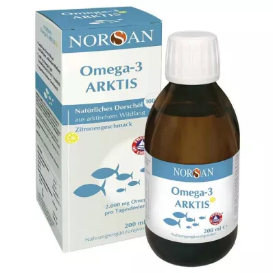 Norsan Omega-3 Arktis mit Vitamin D3 flüssig, 200 ml Norsan Omega-3 Arktis mit Vitamin D3 flüssig, 200 ml