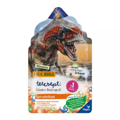 Tetesept Kinder Badespaß Sprudelbad T-Rex World, 40 g Tetesept Kinder Badespaß Sprudelbad T-Rex World, 40 g
