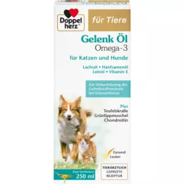 DOPPELHERZ für Tiere Gelenk Öl f.Hunde/Katzen, 250 ml