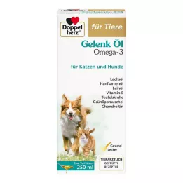 DOPPELHERZ für Tiere Gelenk Öl f.Hunde/Katzen, 250 ml