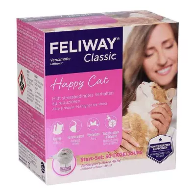 Feliway Classic Start-Set für Katzen, 48 ml