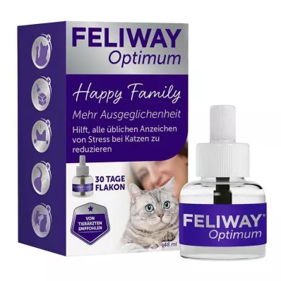 Feliway Optimum Nachfüllflakon Lösung für Vern.für Katzen, 48 ml