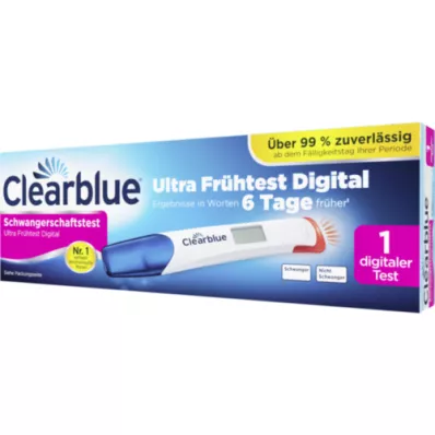 CLEARBLUE Schwangerschaftst.Ultra Frühtest digital, 1 St