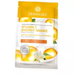 DERMASEL Totes Meer Vitamin C Energy Maske, 12 ml