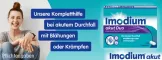 Instructions for use for Imodium akut Duo - bei akutem Durchfall mit Blähungen, 6 St - 1