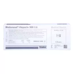 MEDUNASAL-Heparin 500 I.U. Ampullen, 10X5 ml
