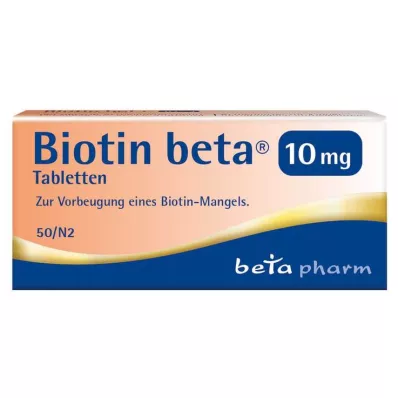 Biotin beta 10 mg Tabletten, 50 St