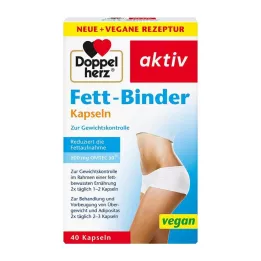 DOPPELHERZ Fett-Binder Kapseln, 40 St