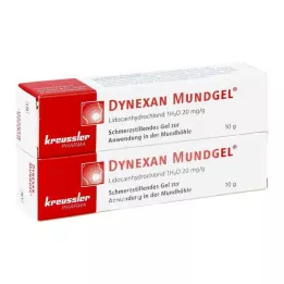 DYNEXAN Mundgel, 2X10 g