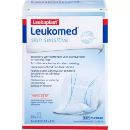 LEUKOMED skin sensitive steril 5x7,2 cm, 20 St
