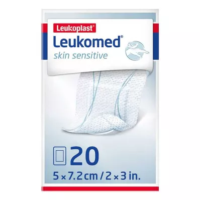Leukomed® skin sensitive 5x7,2 cm, 20 St