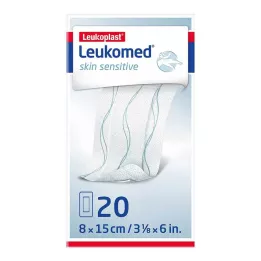 LEUKOMED skin sensitive steril 8x15 cm, 20 St