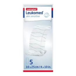 LEUKOMED skin sensitive steril 10x25 cm, 5 St