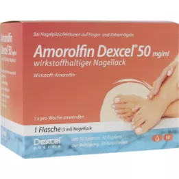 AMOROLFIN Dexcel 50 mg/ml wirkstoffhalt.Nagellack, 3 ml