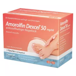 AMOROLFIN Dexcel 50 mg/ml wirkstoffhalt.Nagellack, 5 ml